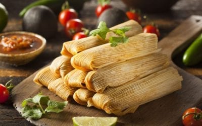 Chicken & Cheese Tamale